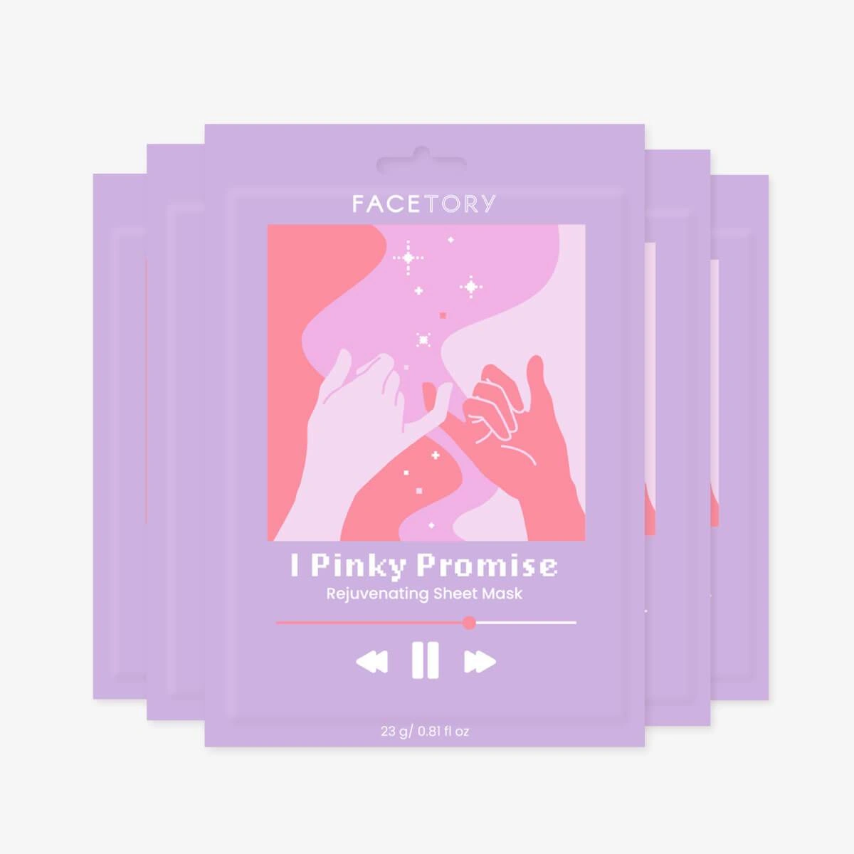 I Pinky Promise Rejuvenating Sheet Mask Beet Root by FaceTory