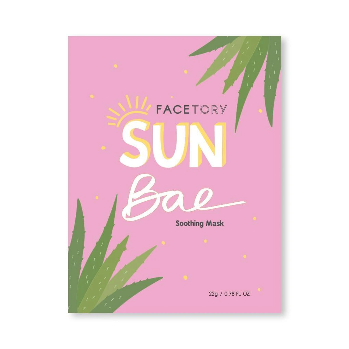 Facetory Sun Bae Soothing Mask Pack Of 10 by FaceTory