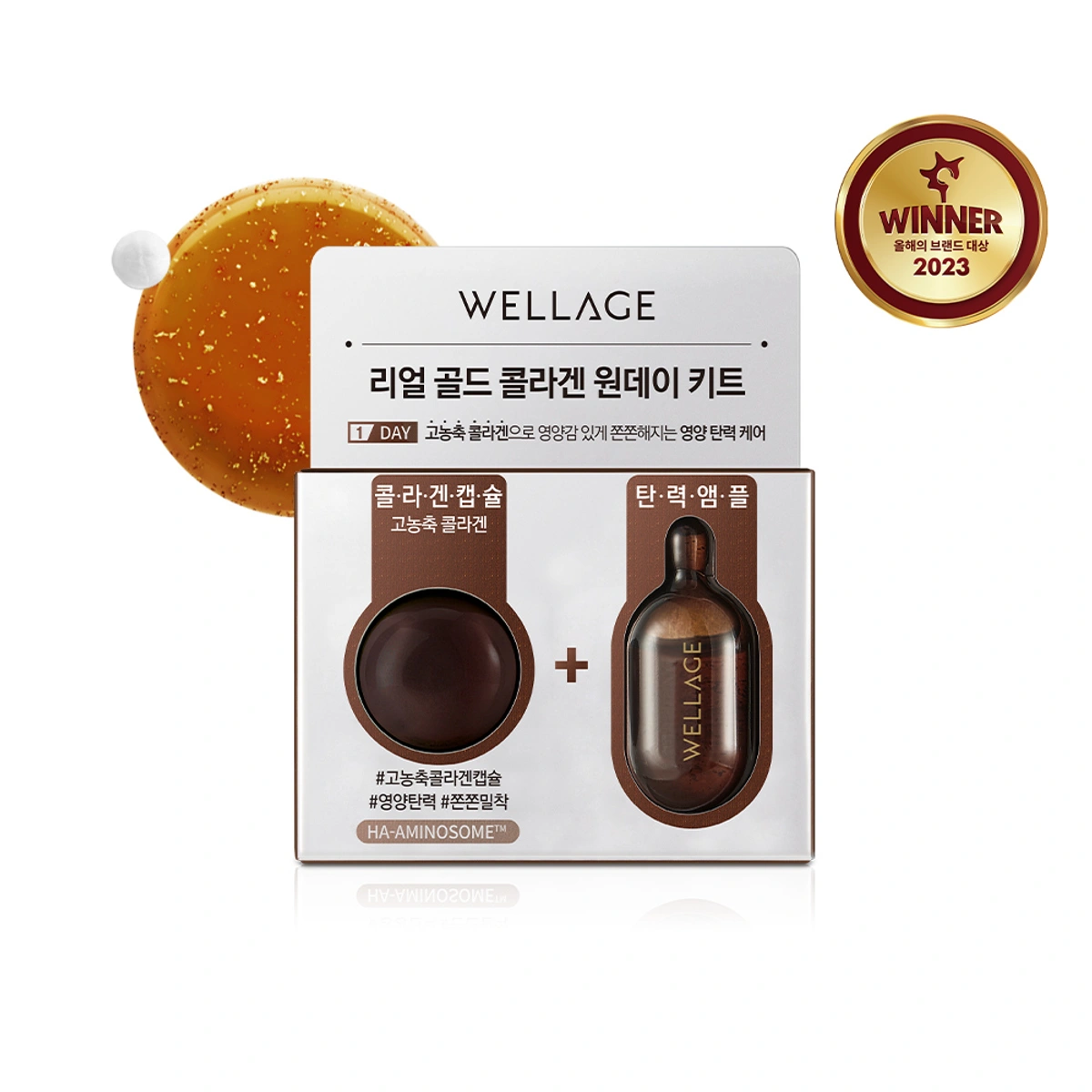 Wellage Real Gold Collagen One Day Kit by WELLAGE