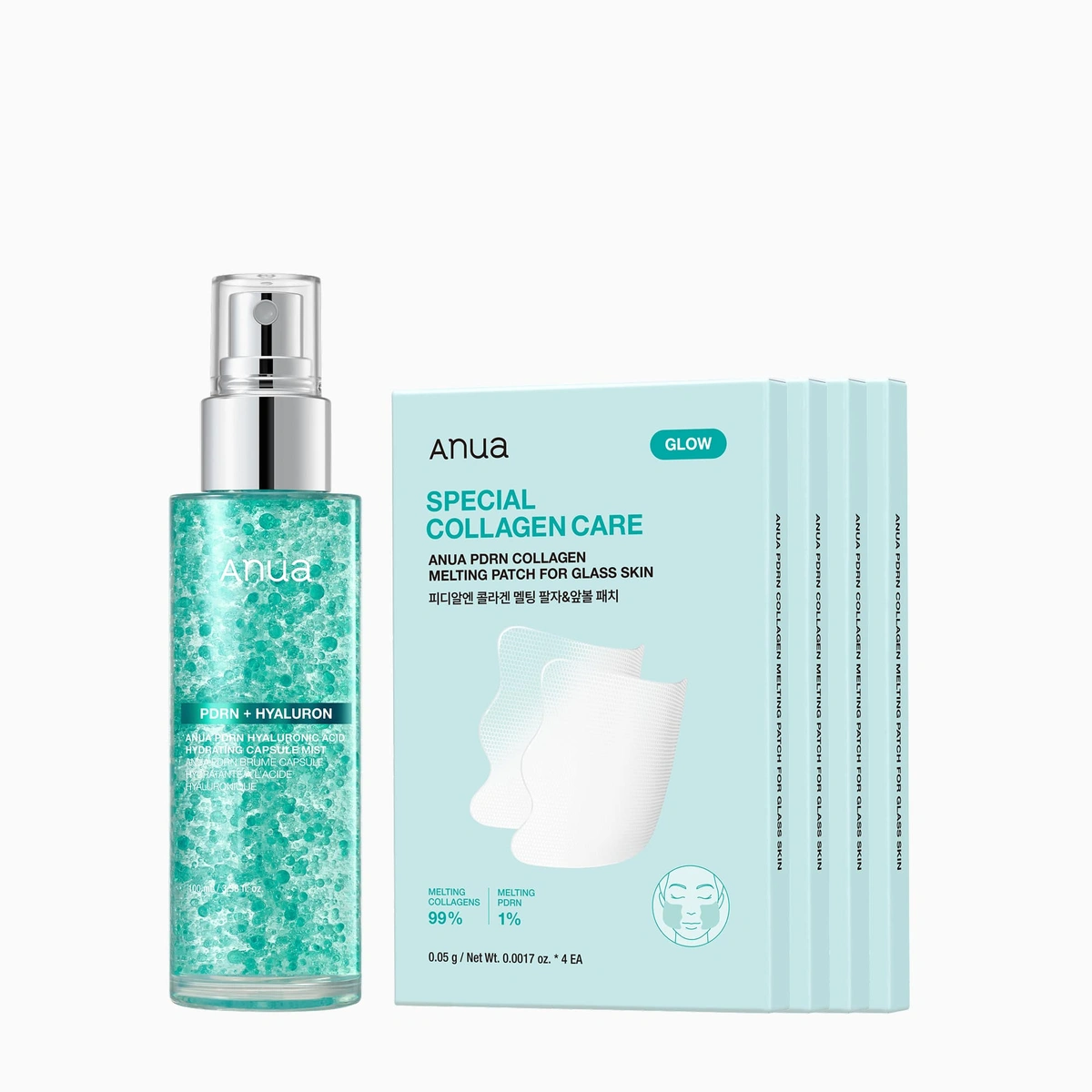 Pdrn Collagen Wrinkle Intensive Smoothing Set For Glass Skin by Anua