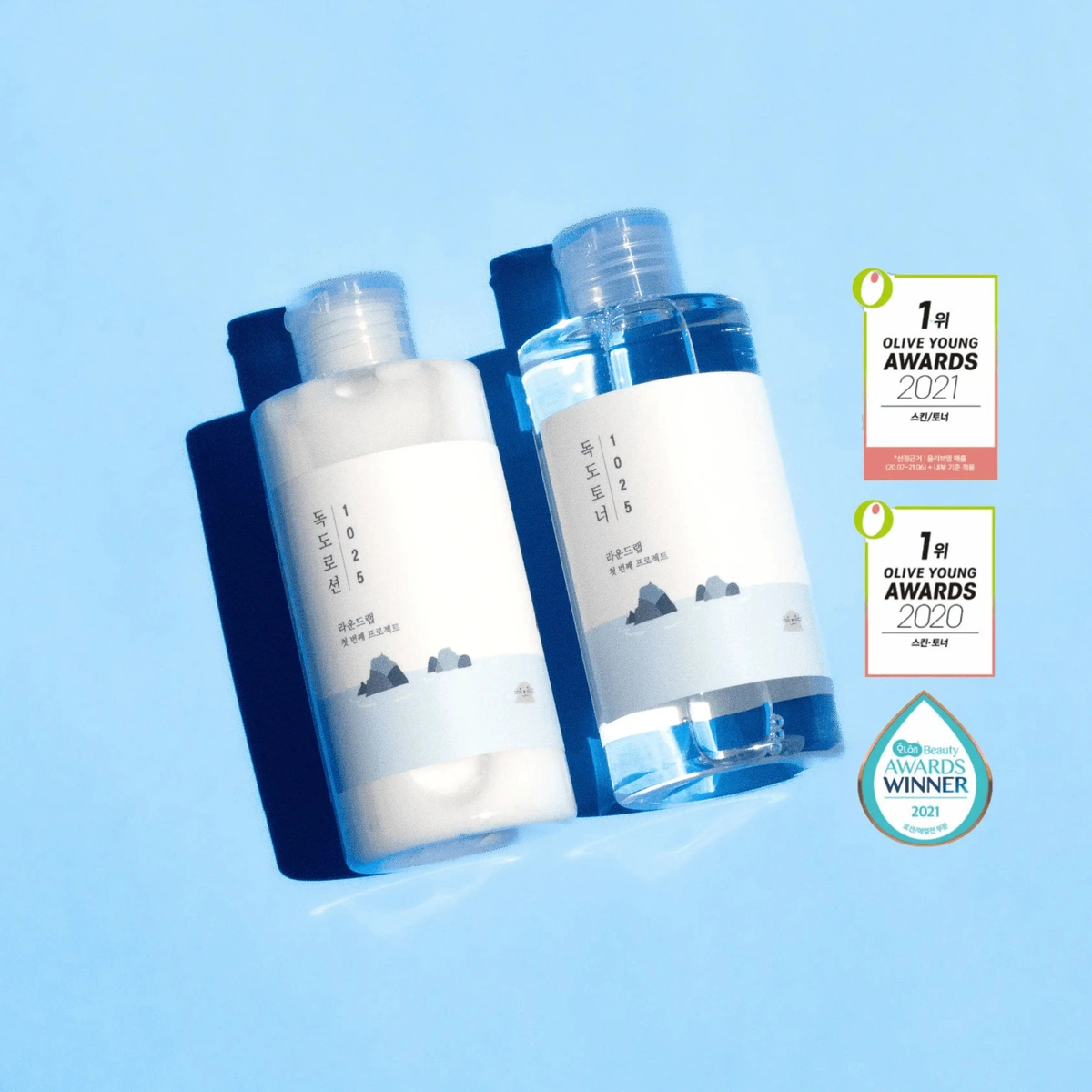 1025 Dokdo Toner Lotion Duo by Round Lab