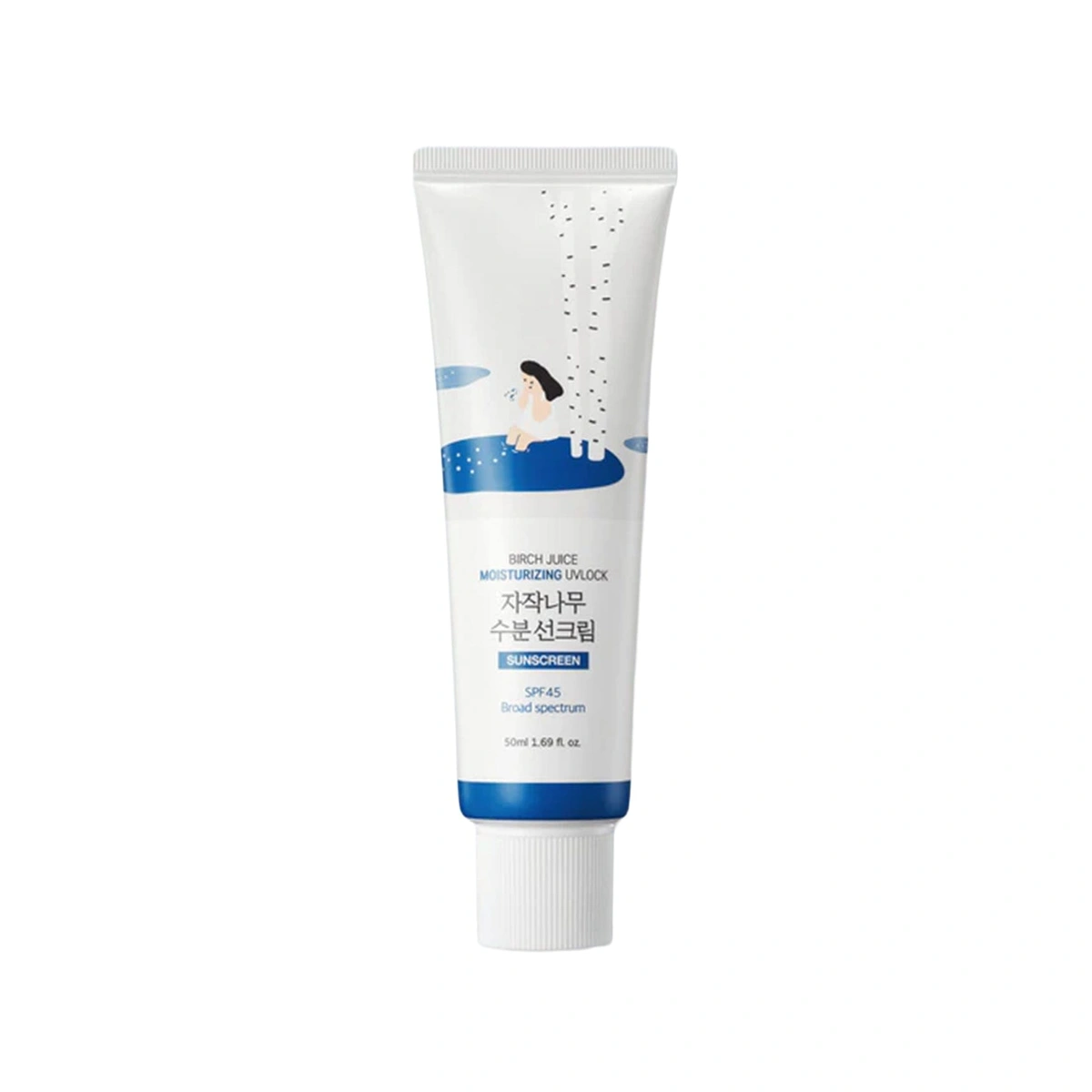 Birch Juice Moisturizing Uvlock Spf 45 Broad Spectrum by Round Lab