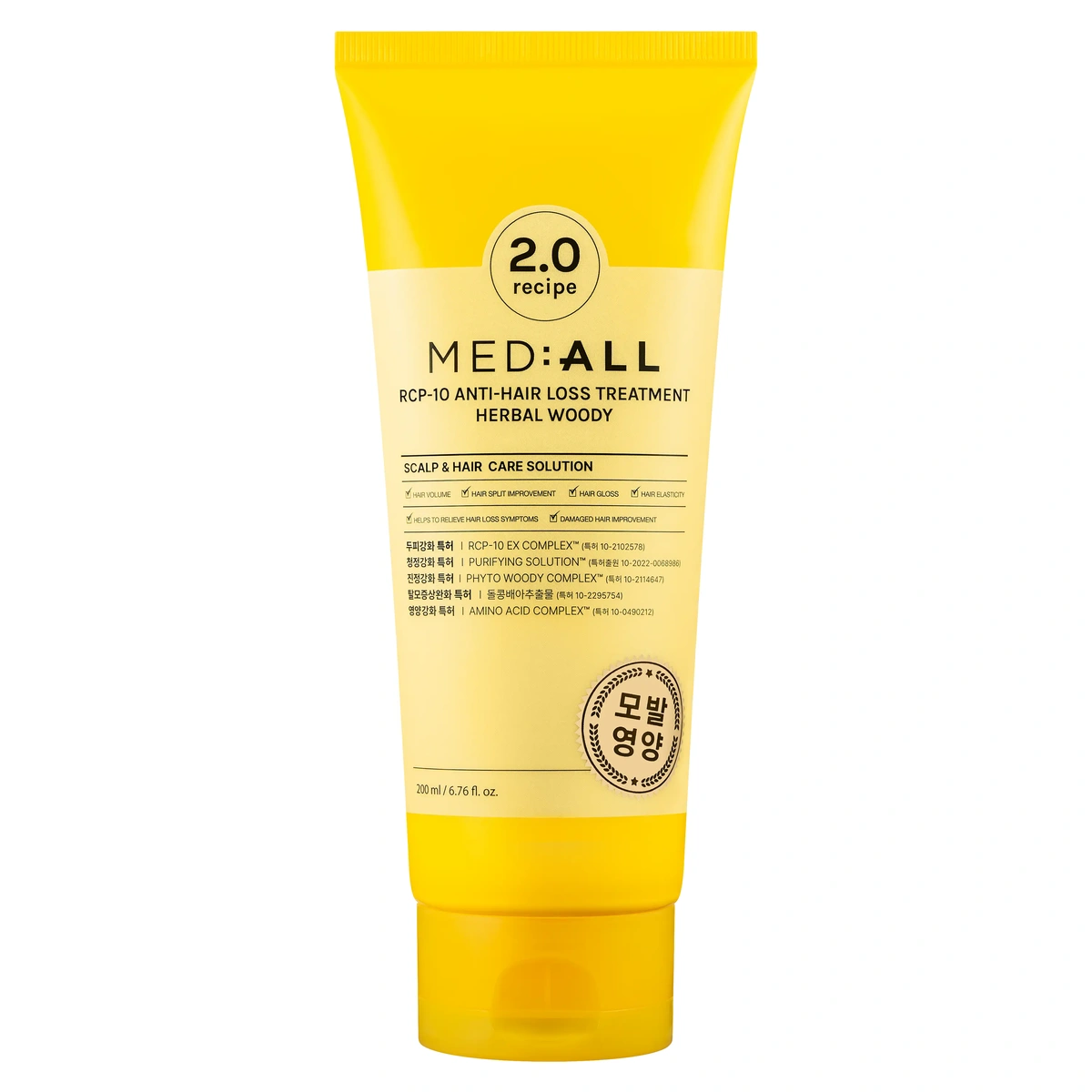 Rcp 10 Anti Hair Loss Treatment Herbal Woody by MEDIALL