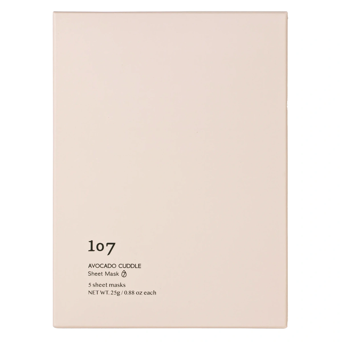 Avocado Cuddle Sheet Mask 5 Sheets by 107