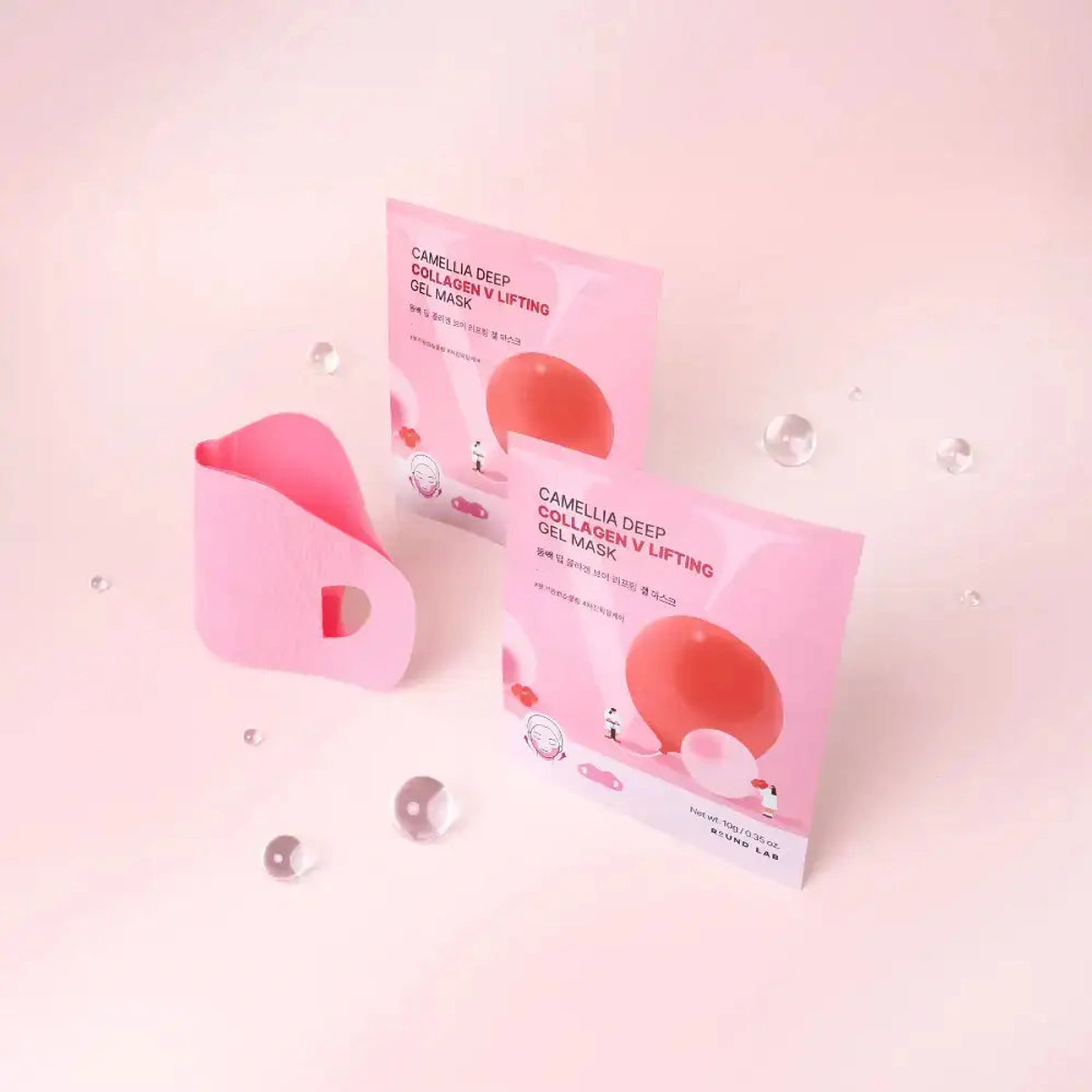 Camellia Deep Collagen V Lifting Gel Mask by Round Lab
