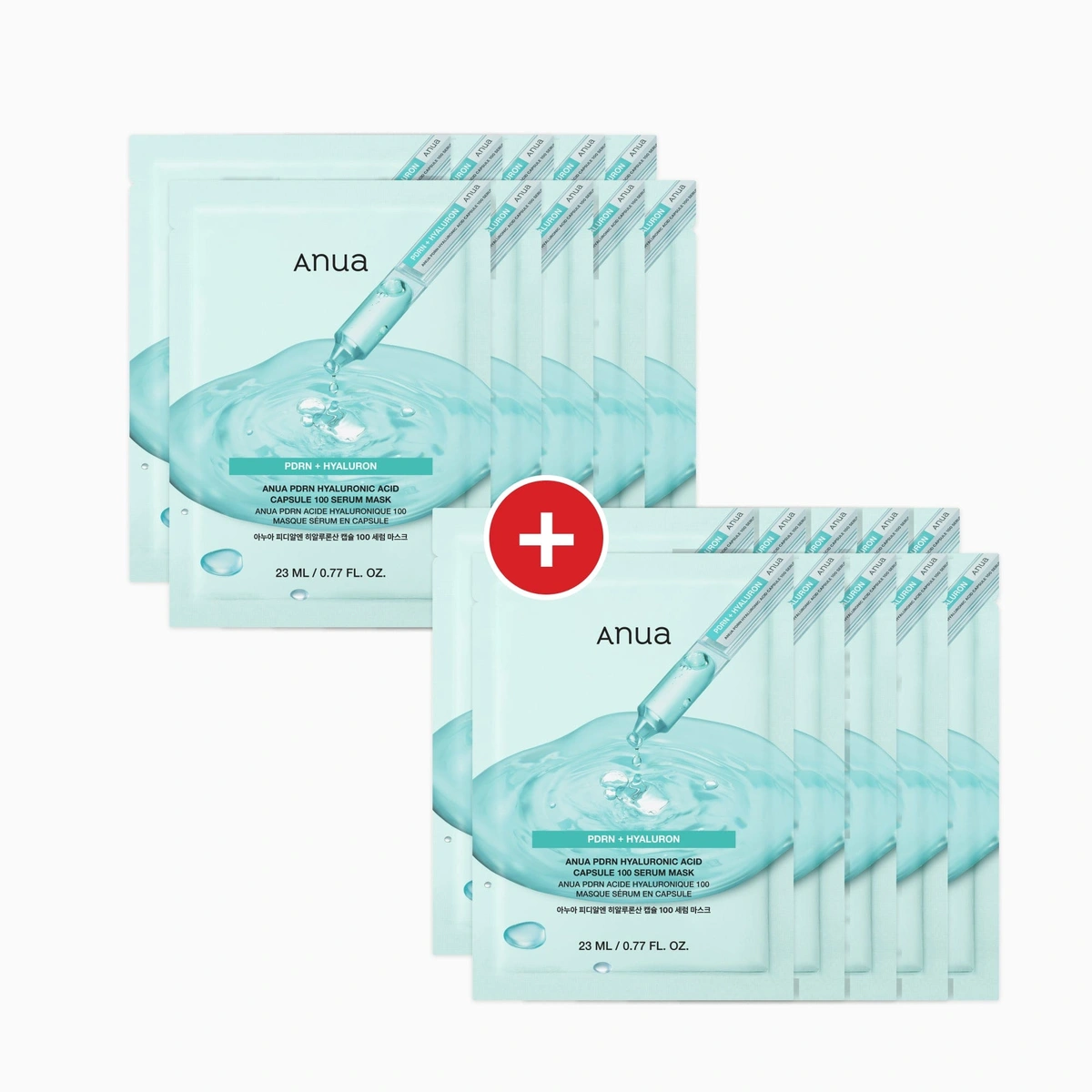 Bogo Pdrn Hyaluronic Acid Capsule 100 Serum Mask 10 10 by Anua