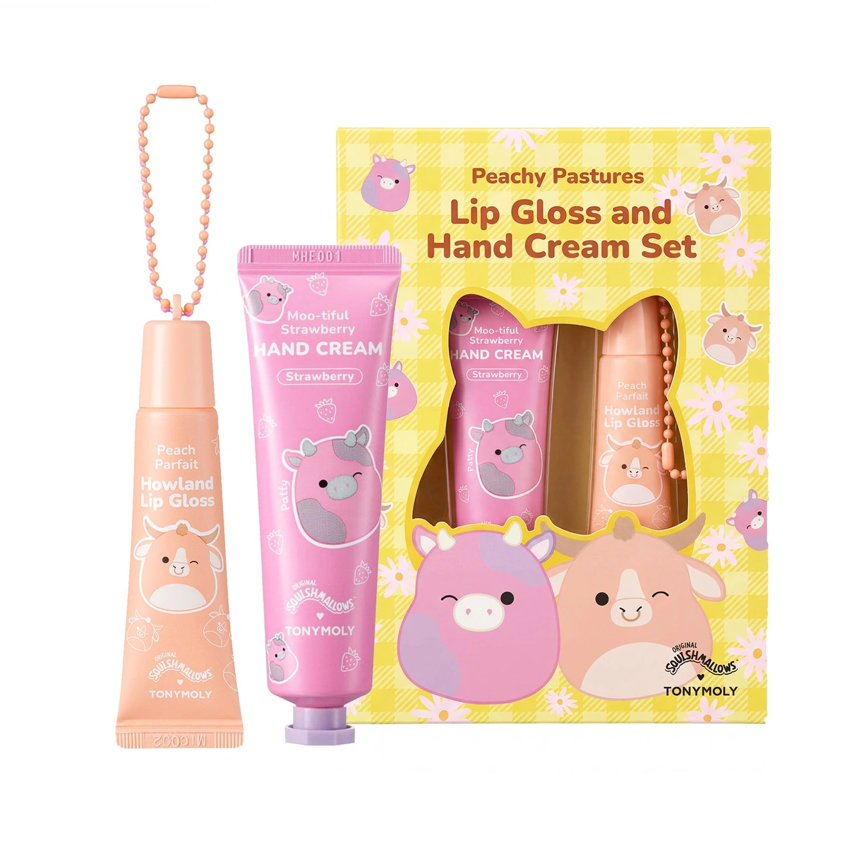 Squishmallows X Tonymoly Hand Cream Lip Gloss Duo by Tony Moly