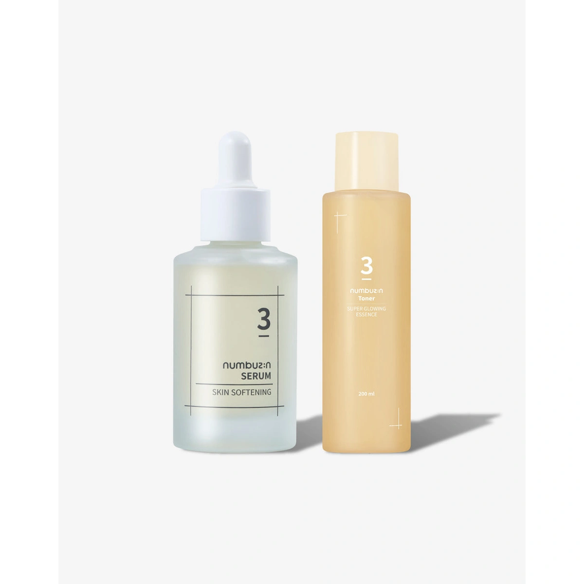 No 3 Pore Tightening Glass Skin Duo by Numbuzin