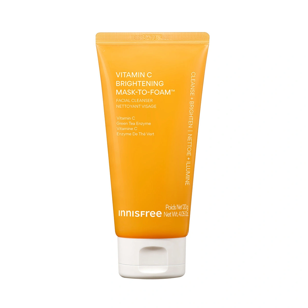 Vitamin C Brightening Mask To Foam Facial Cleanser by Innisfree