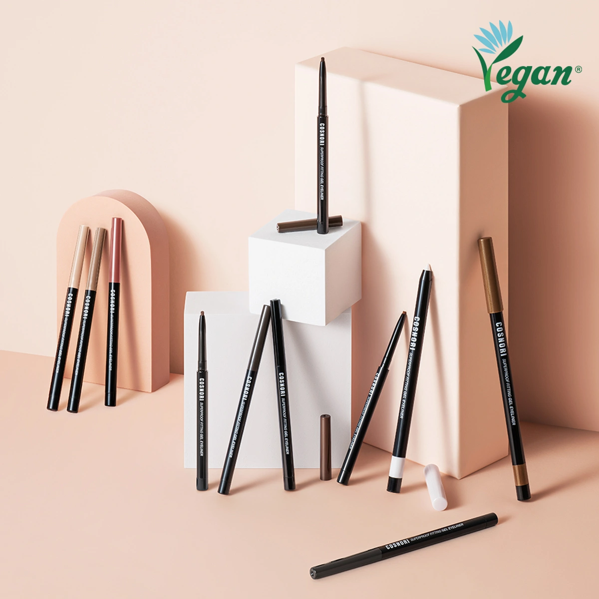 Cosnori Superproof Fitting Gel Eyeliner Pencil 11 Colors by COSNORI