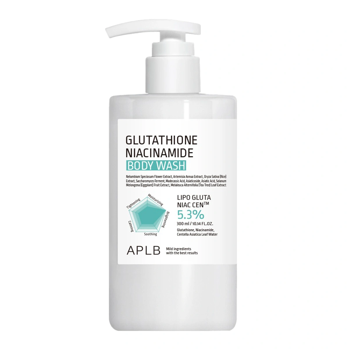 Glutathione Niacinamide Body Wash by APLB