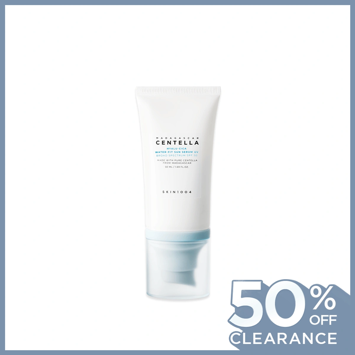 50 Off Hyalu Cica Water Fit Sun Serum Uv by Skin1004
