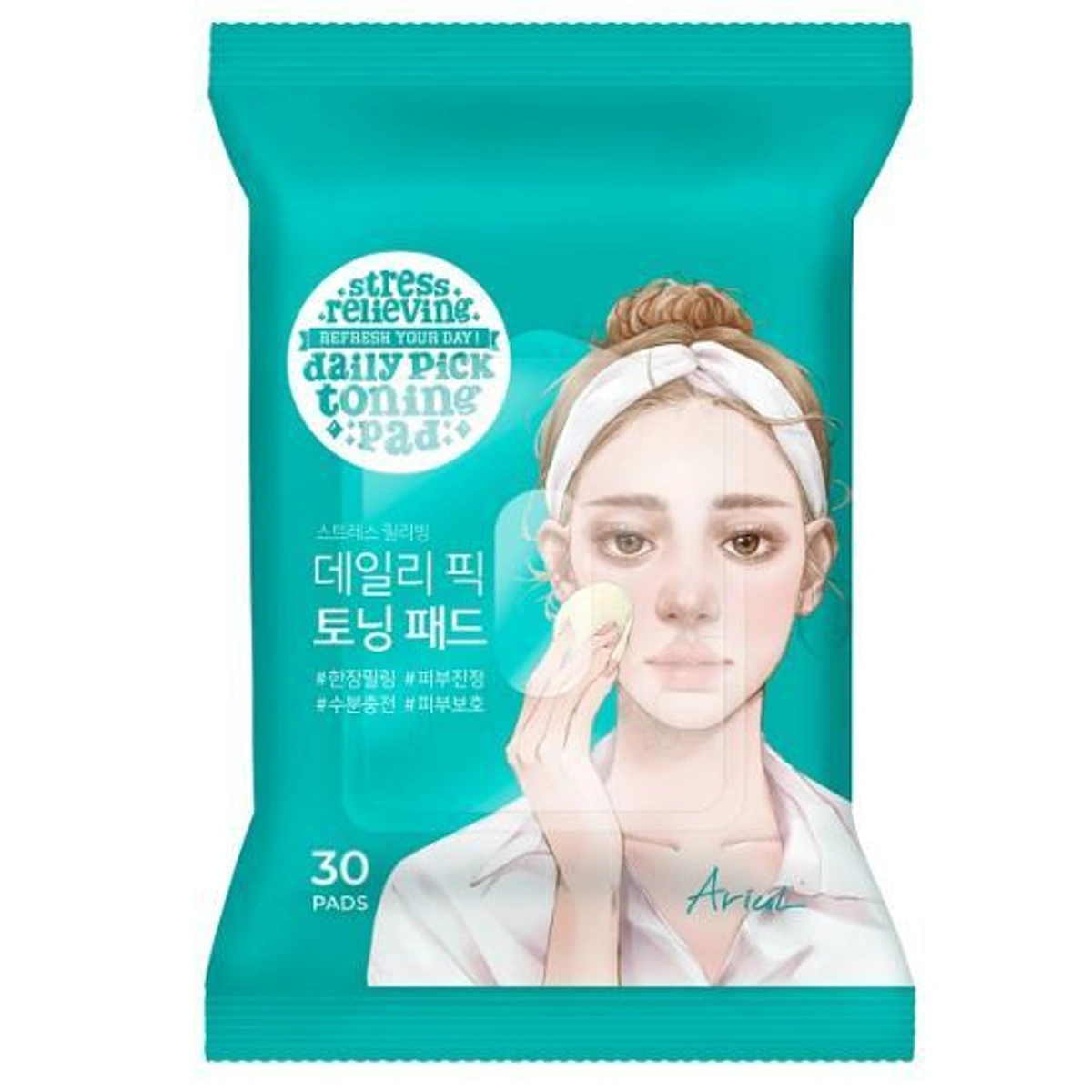 Ariul Stress Relieving Daily Pick Toning Pad 30 Sheets by Ariul