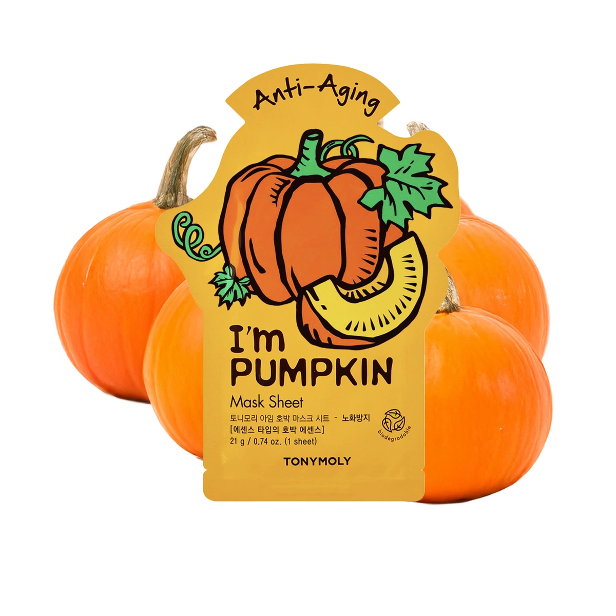 I Am Pumpkin Sheet Mask by Tony Moly