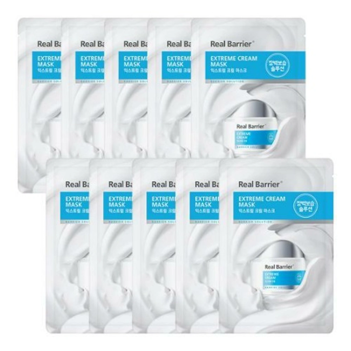 Real Barrier Extreme Cream Mask Sheet 10 Sheets by Real Barrier