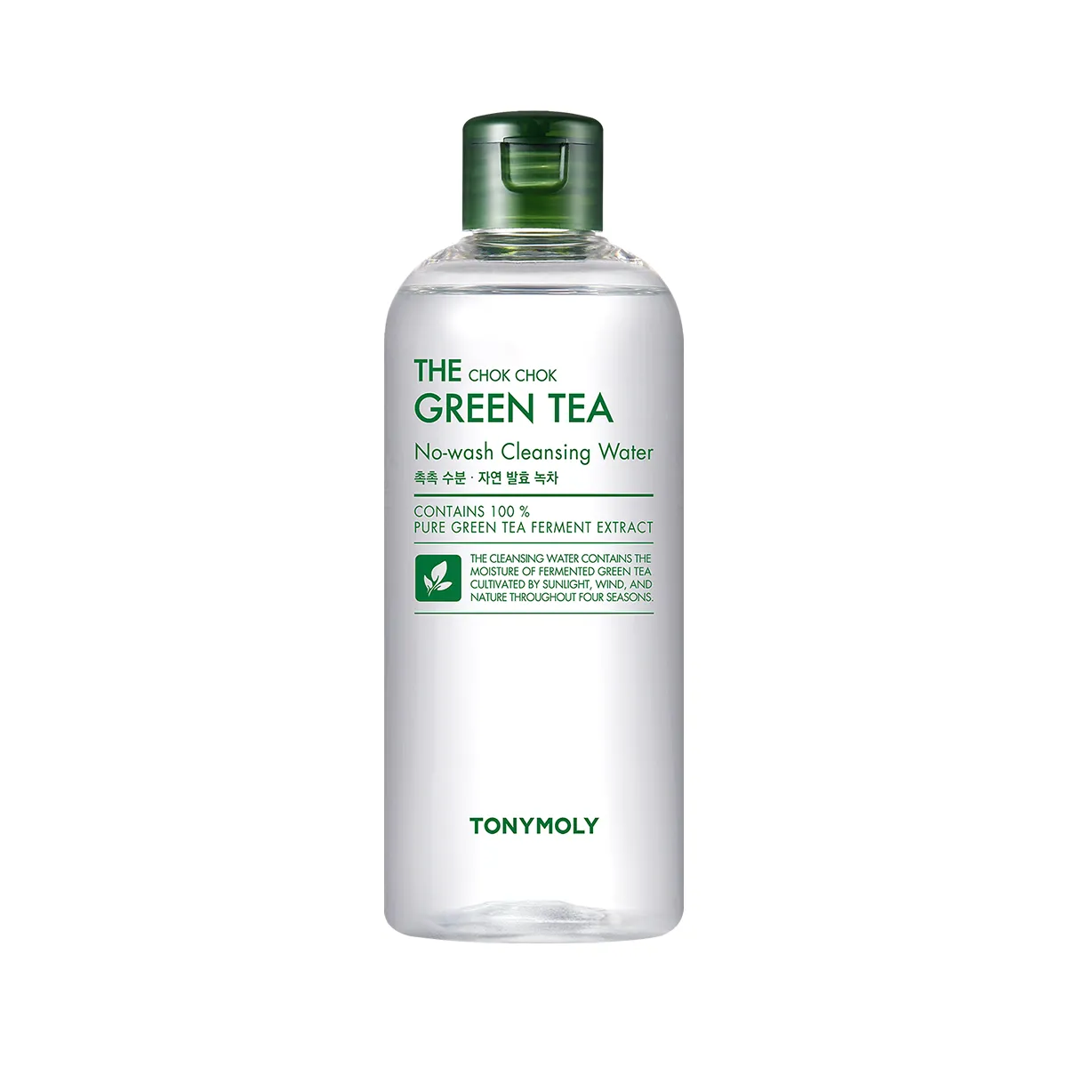 The Chok Chok Green Tea Cleansing Water by Tony Moly
