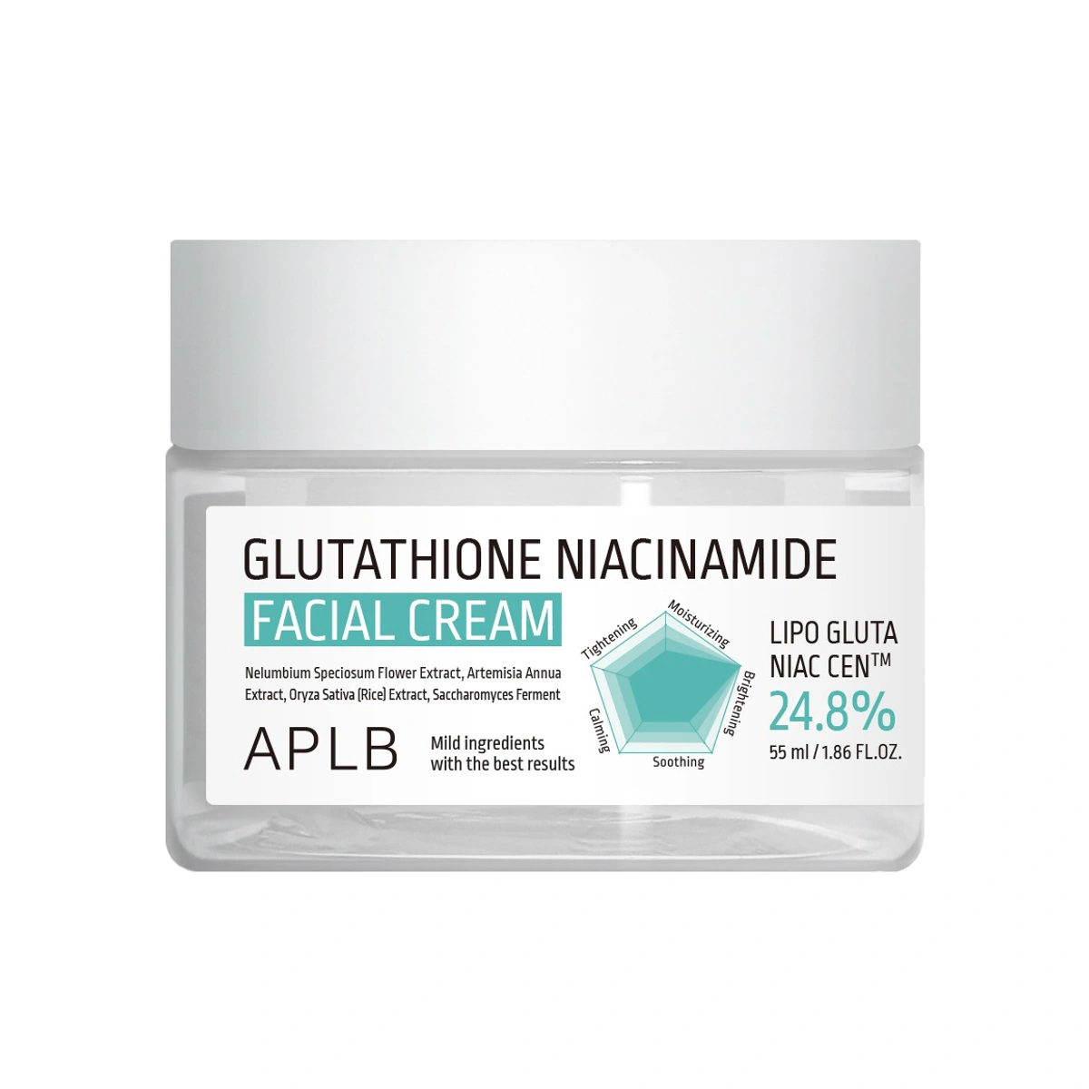 Glutathione Niacinamide Facial Cream by APLB