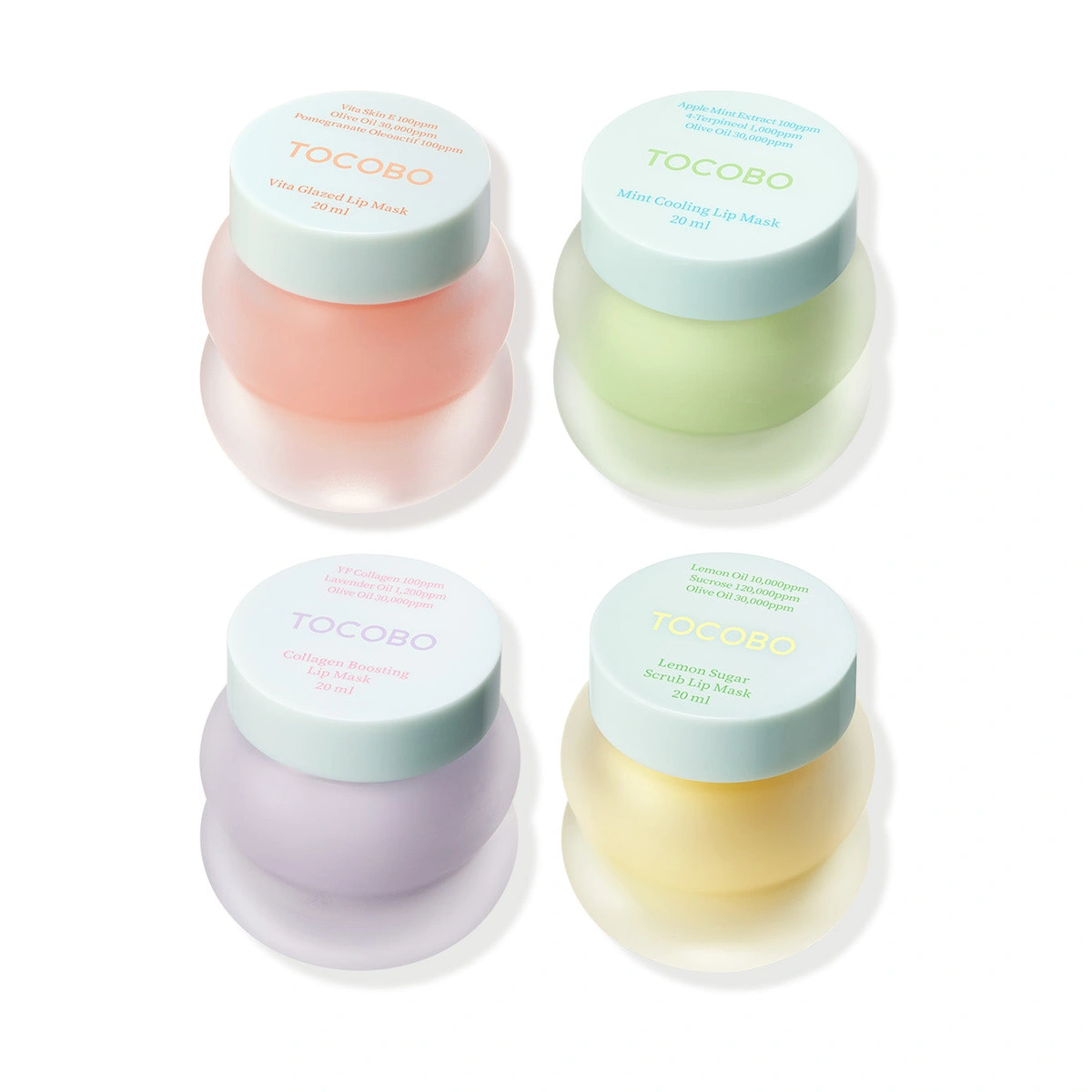Lip Mask 4 Options by Tocobo
