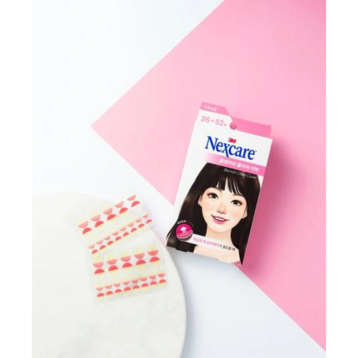 Nexcare Blemish Clear Cover 26 52 Count Round Shape by Nexcare