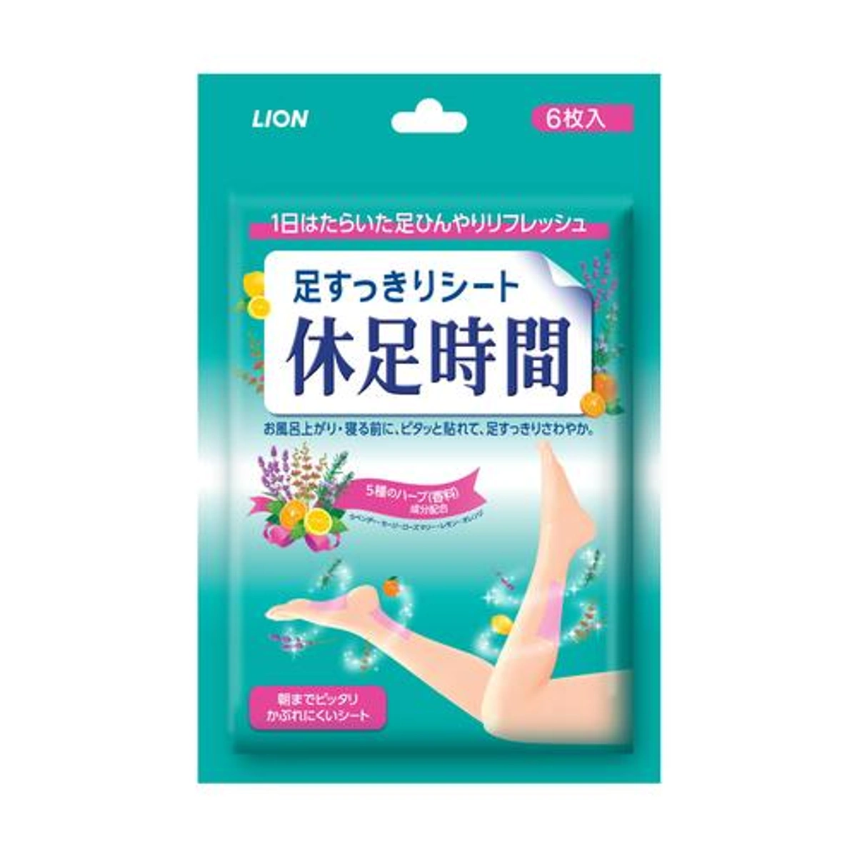 Kyusoku Jikan Cooling Sheet 6 Sheets by Kyusoku Jikan