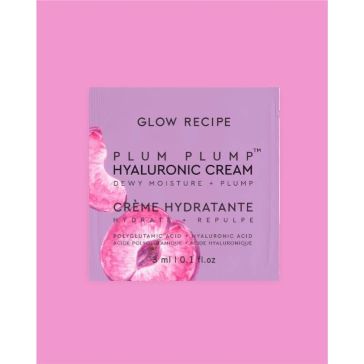 Plum Plump Hyaluronic Cream Sachet by Glow Recipe