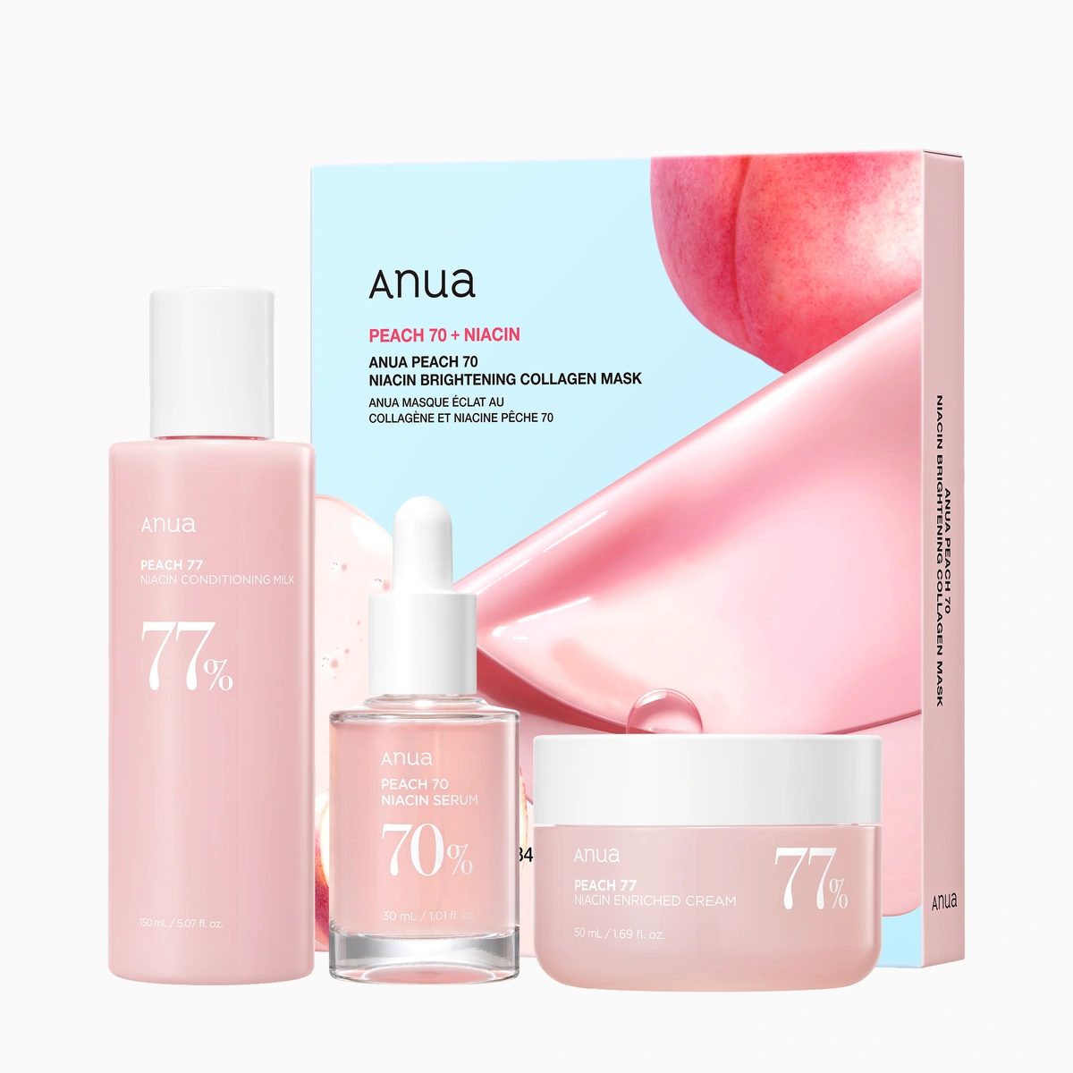Peach Brightening Set by Anua