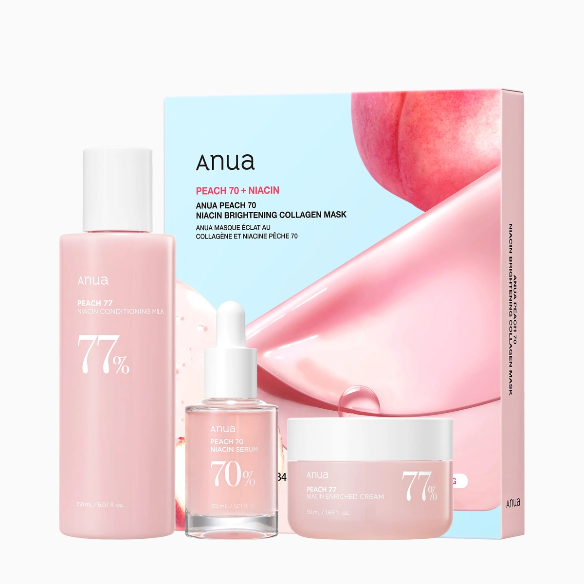 Peach Brightening Set by Anua