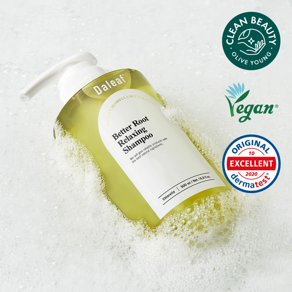 Daleaf Chlorella Better Root Relaxing Shampoo by DALEAF