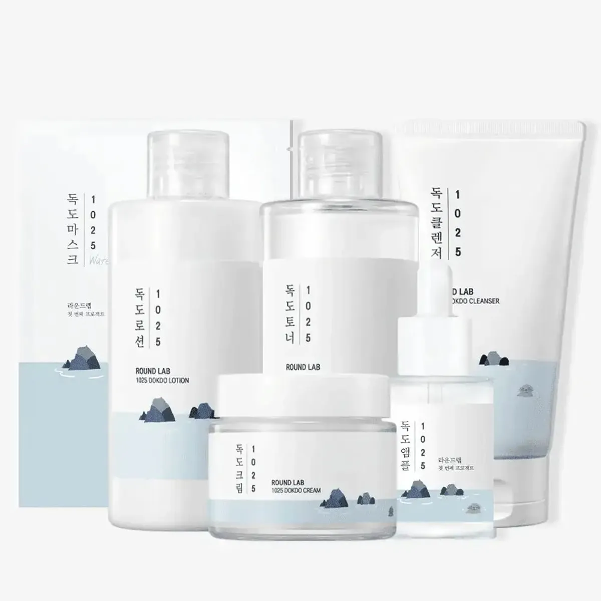 Dokdo Skin Barrier Hydration Routine Bundle by Round Lab