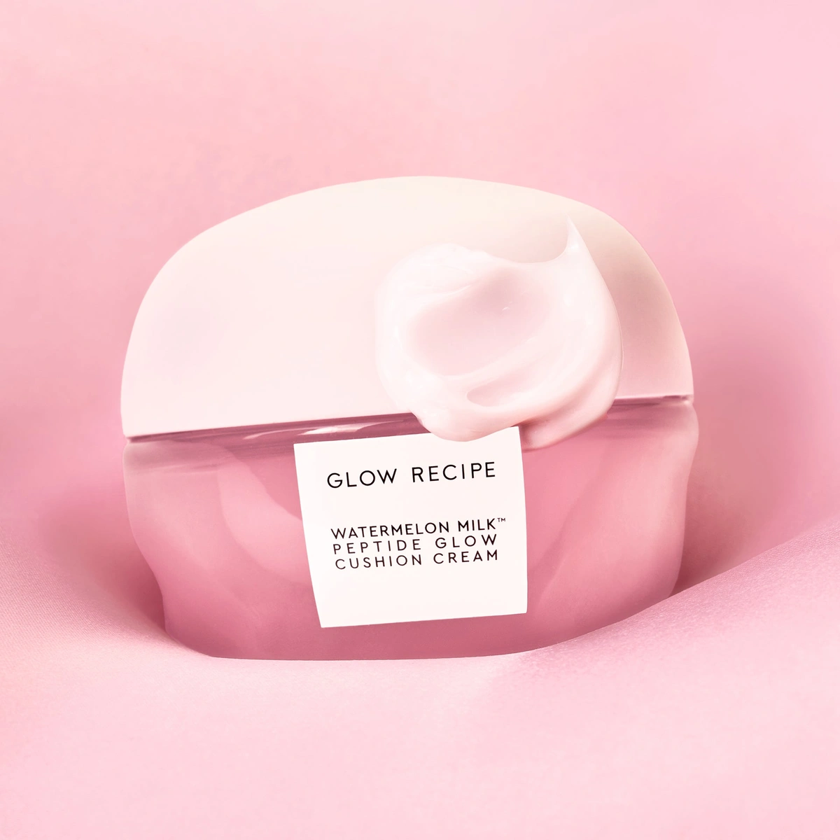 Watermelon Milk Peptide Cushion Cream Refillable Moisturizer by Glow Recipe