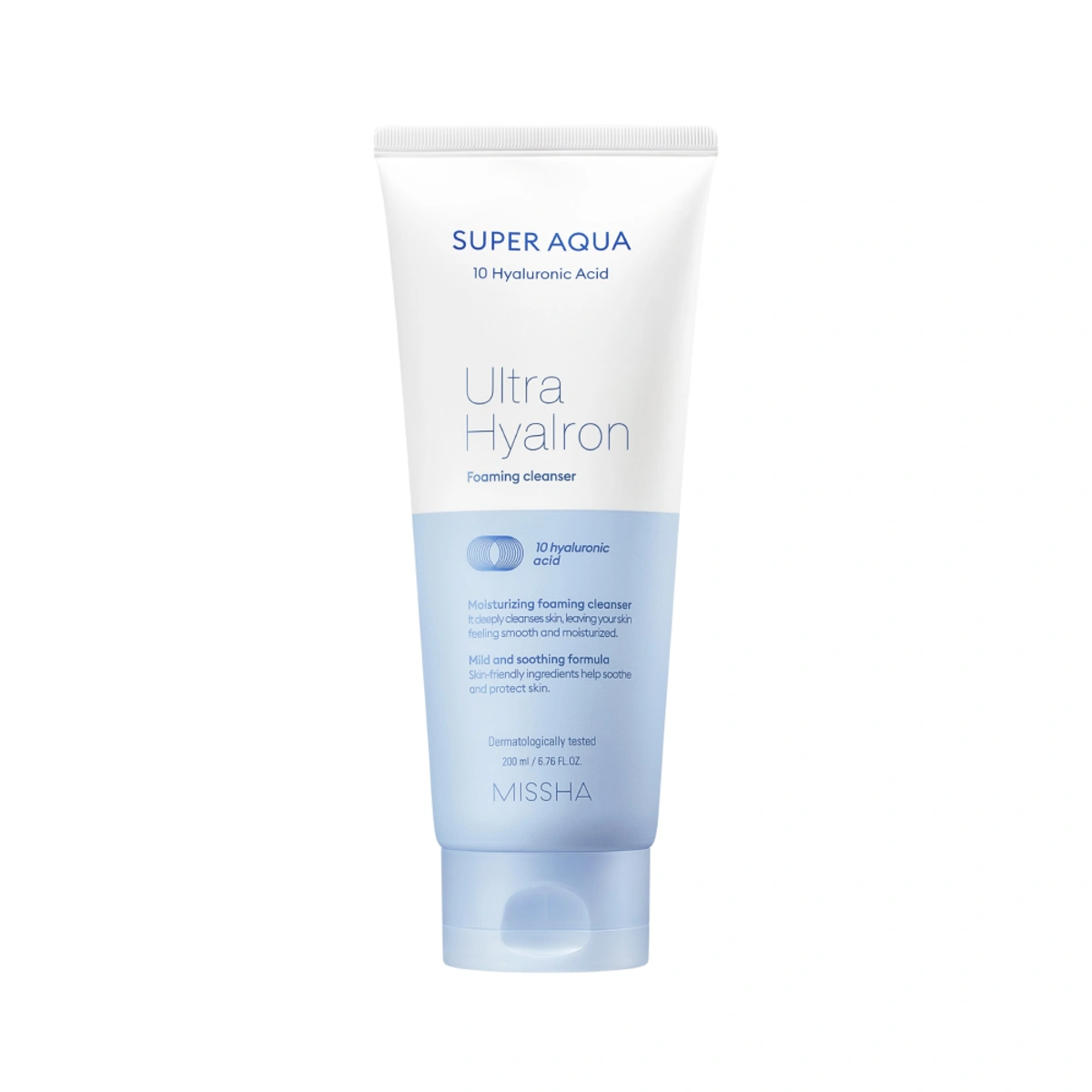 Super Aqua Ultra Hyalron Cleansing Foam by Missha