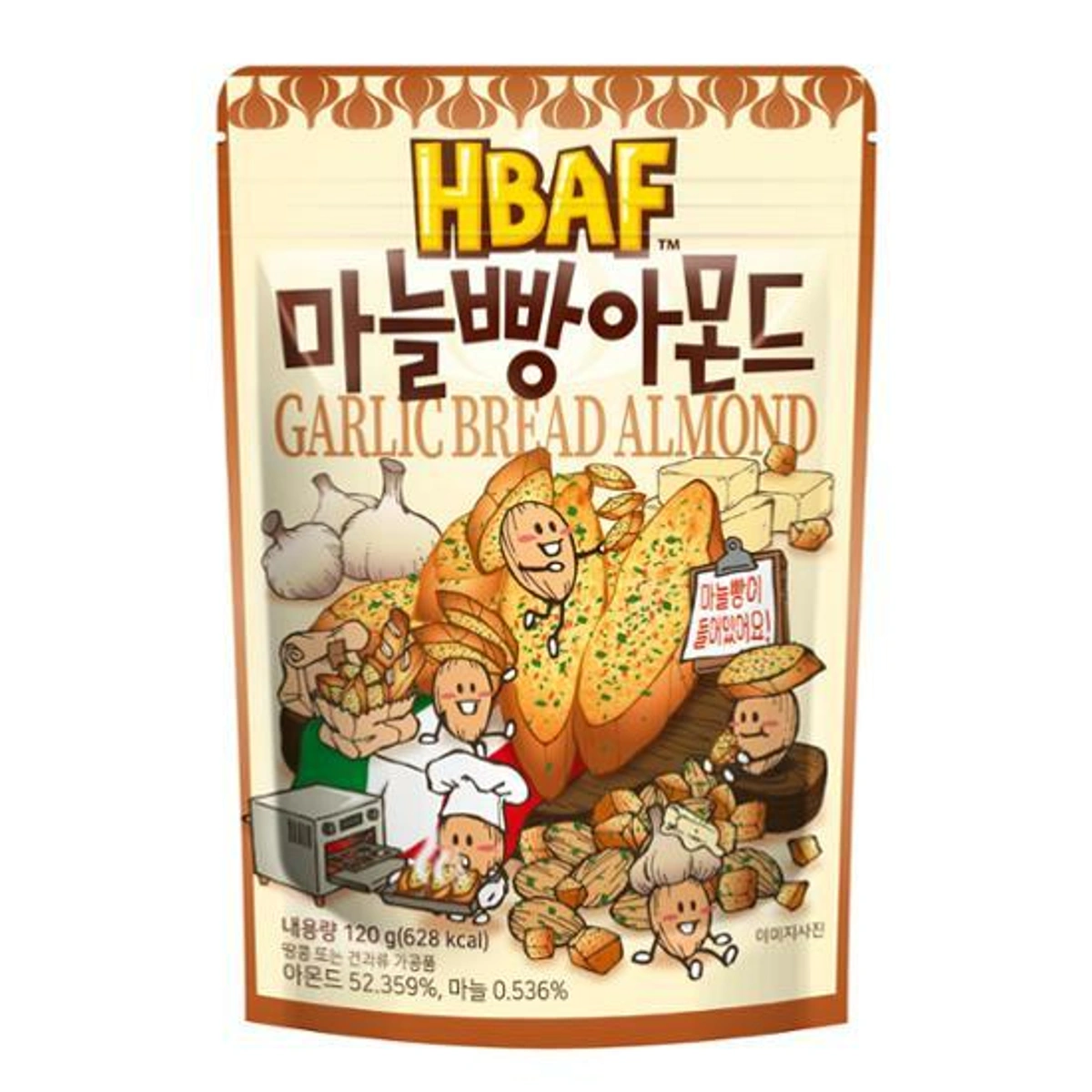 Hbaf Garlic Bread Almond by HBAF