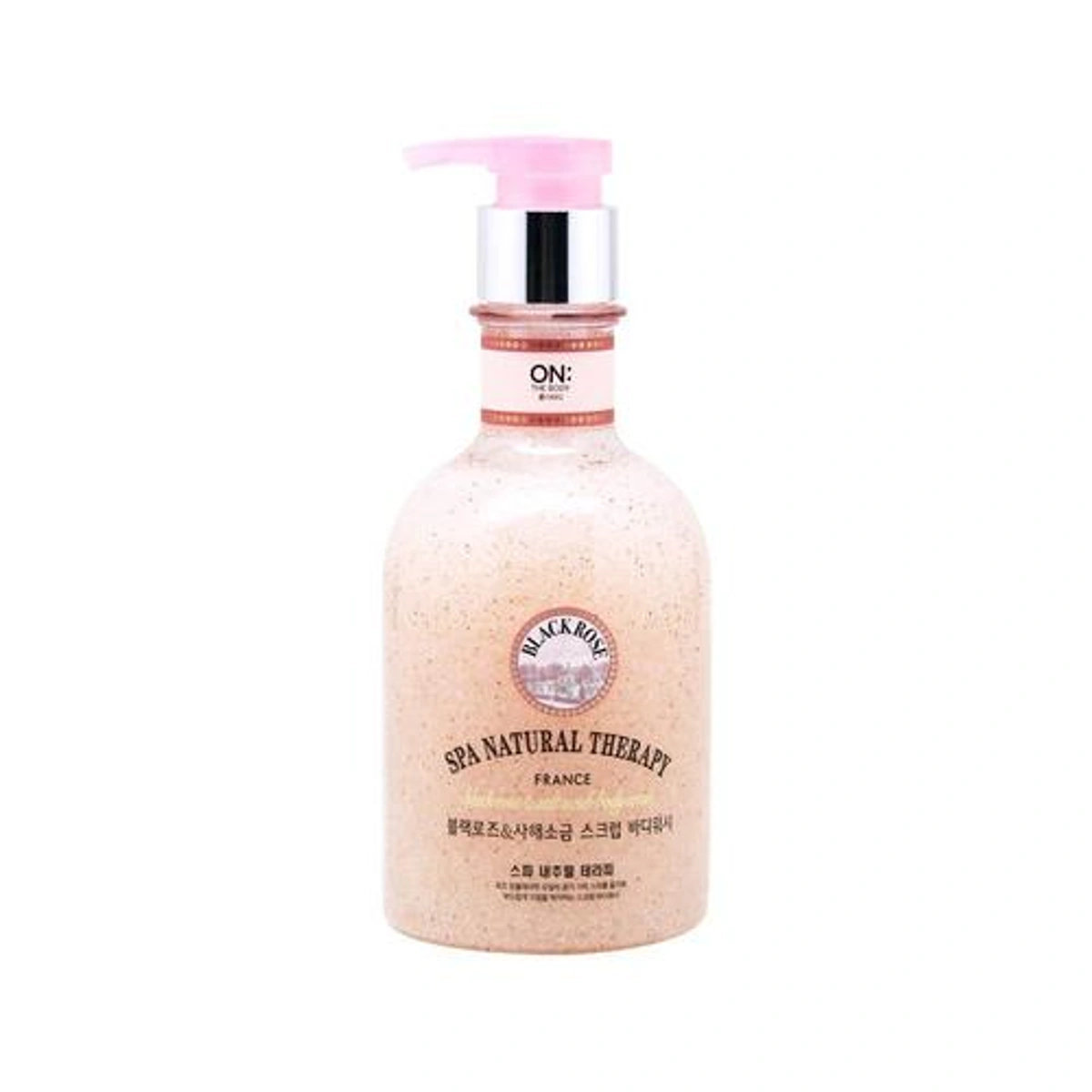 On The Body Black Rose Salt Scrub Body Wash by ON:THE BODY