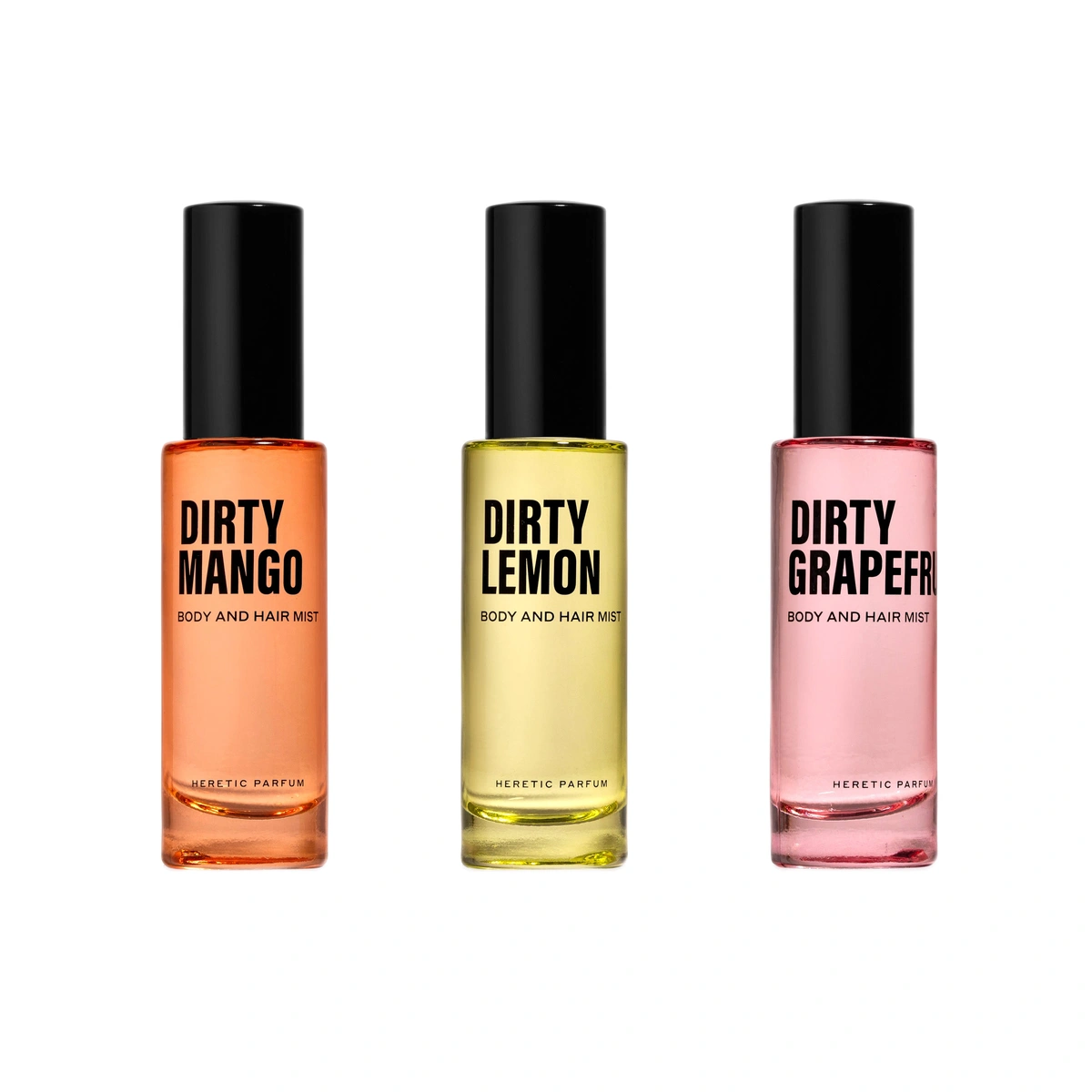 Body And Hair Mist Discovery Trio by Heretic Parfum
