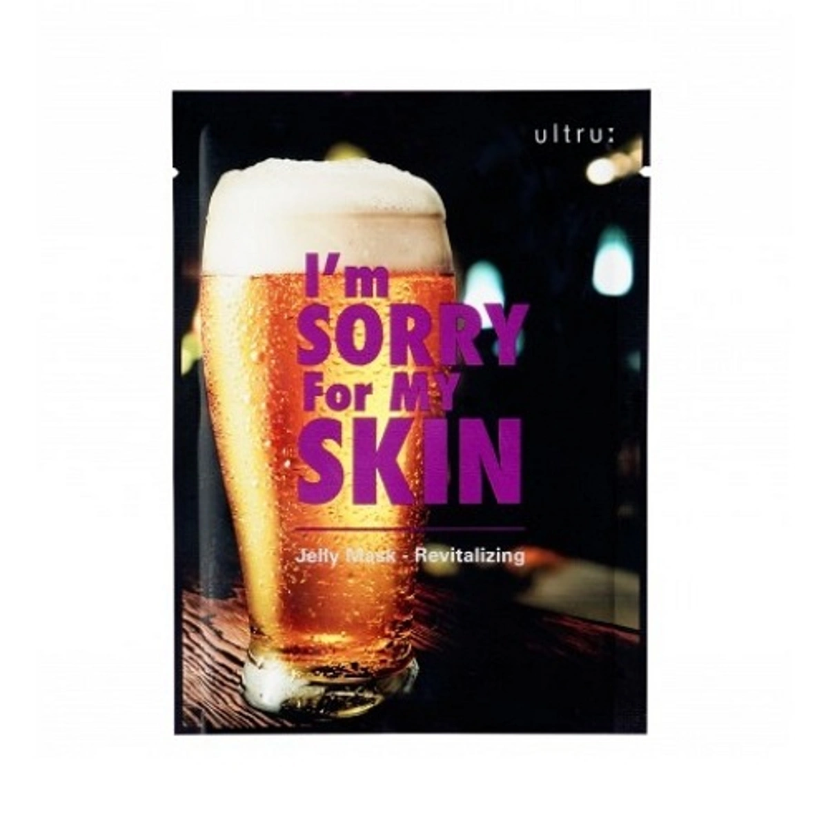 Ultru I M Sorry For My Skin Revitalizing Jelly Mask Sheet 1 Sheet by Ultru