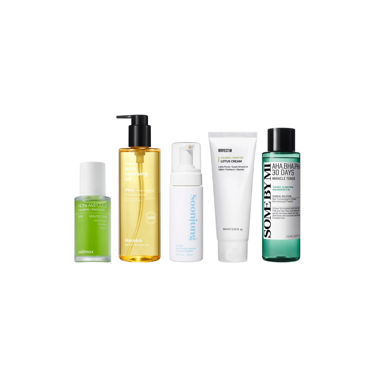 5 Step Acne Oil Control Set by SOKO GLAM