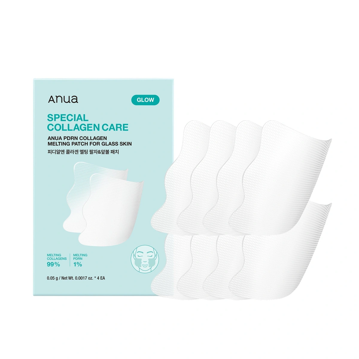 Pdrn Collagen Melting Patch For Glass Skin 4ea by Anua