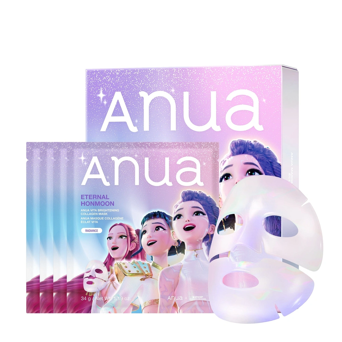 Eternal Honmoon Vita Brightening Collagen Mask 4ea by Anua