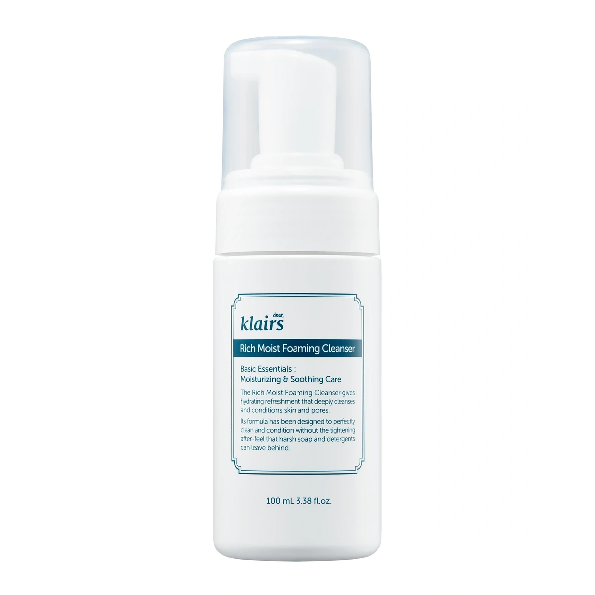 Rich Moist Foaming Cleanser by Dear Klairs