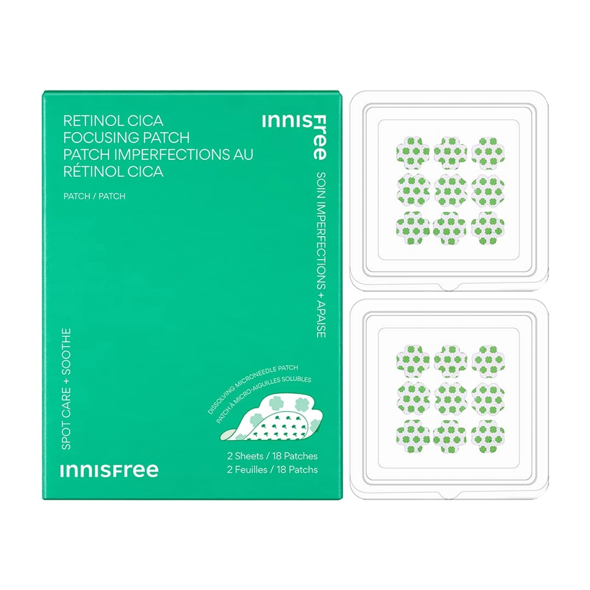 Retinol Cica Focusing Patch 2pk by Innisfree