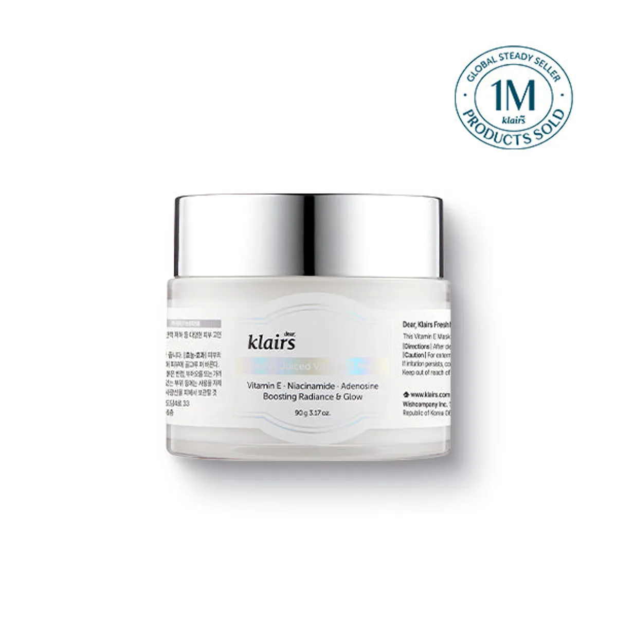 Freshly Juiced Vitamin E Mask by Klairs
