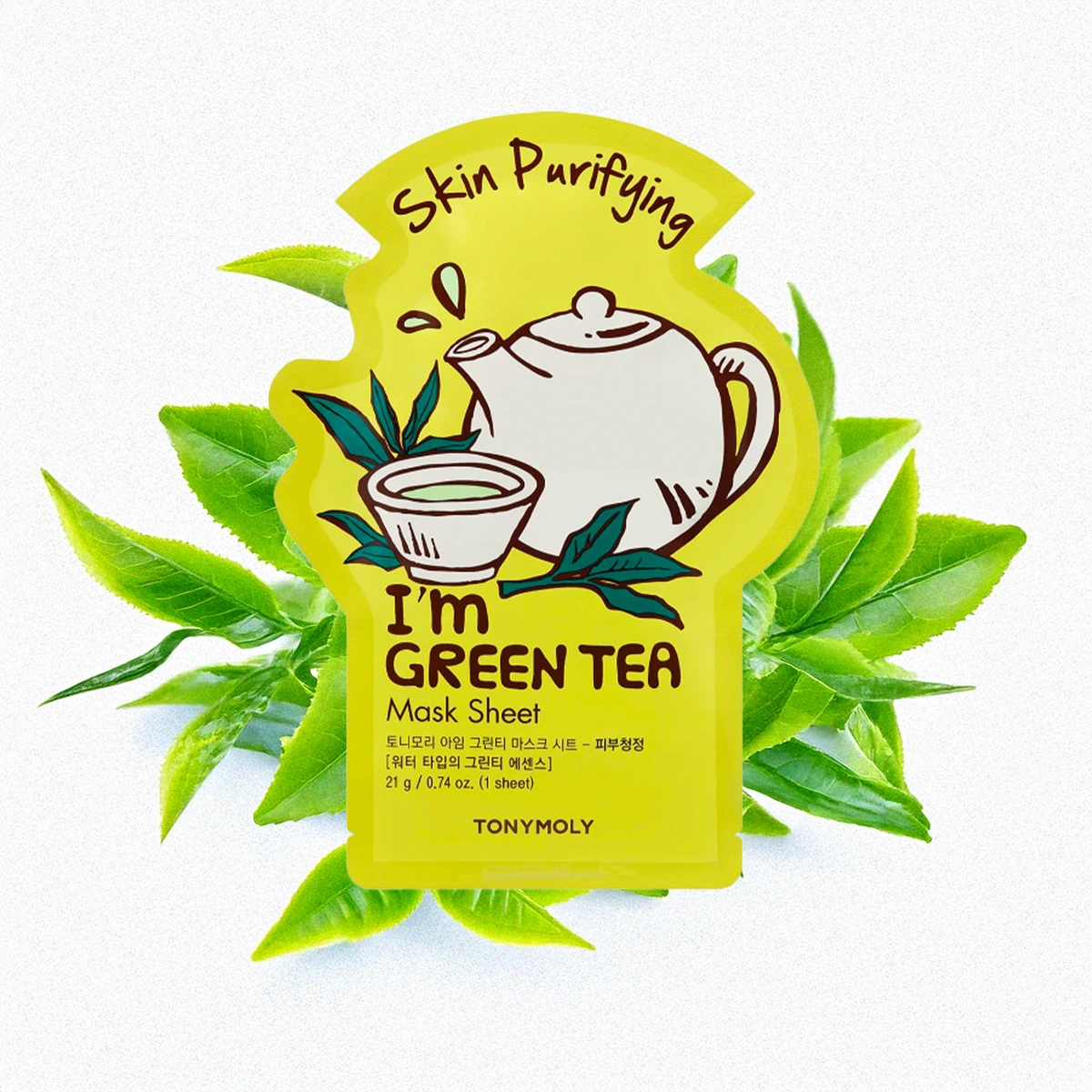 I Am Green Tea Sheet Mask by Tony Moly