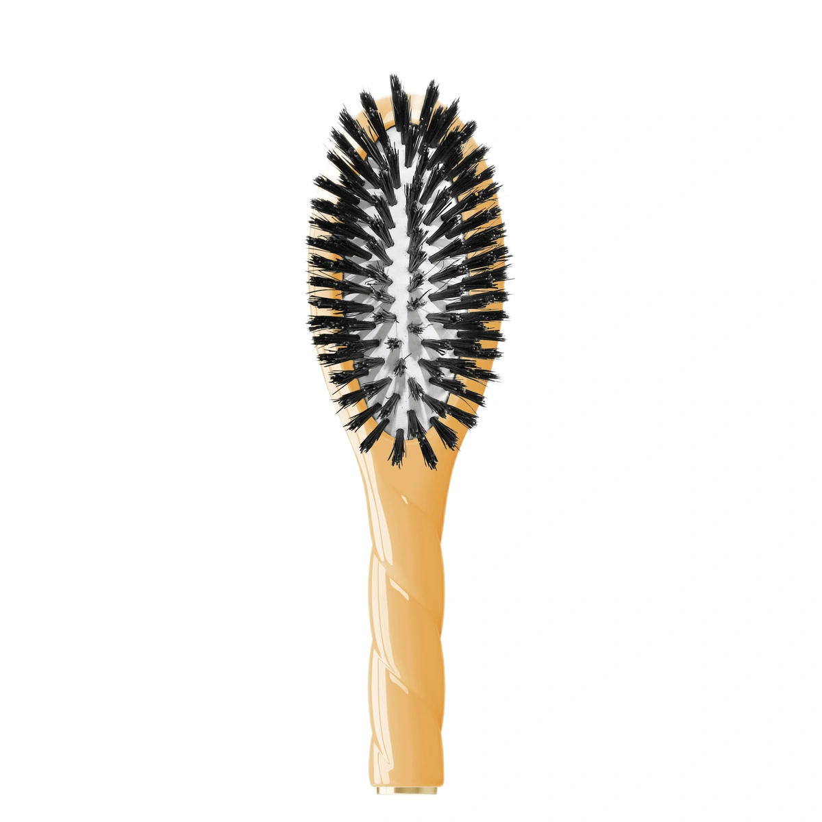 N 01 The Small Shine Care Hair Brush The Universal Saffron Yellow by La Bonne Brosse