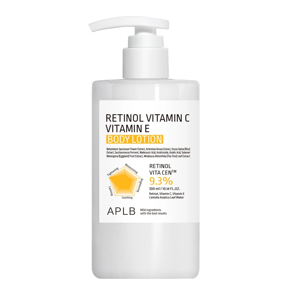 Retinol Vitamin C Vitamin E Body Lotion by APLB