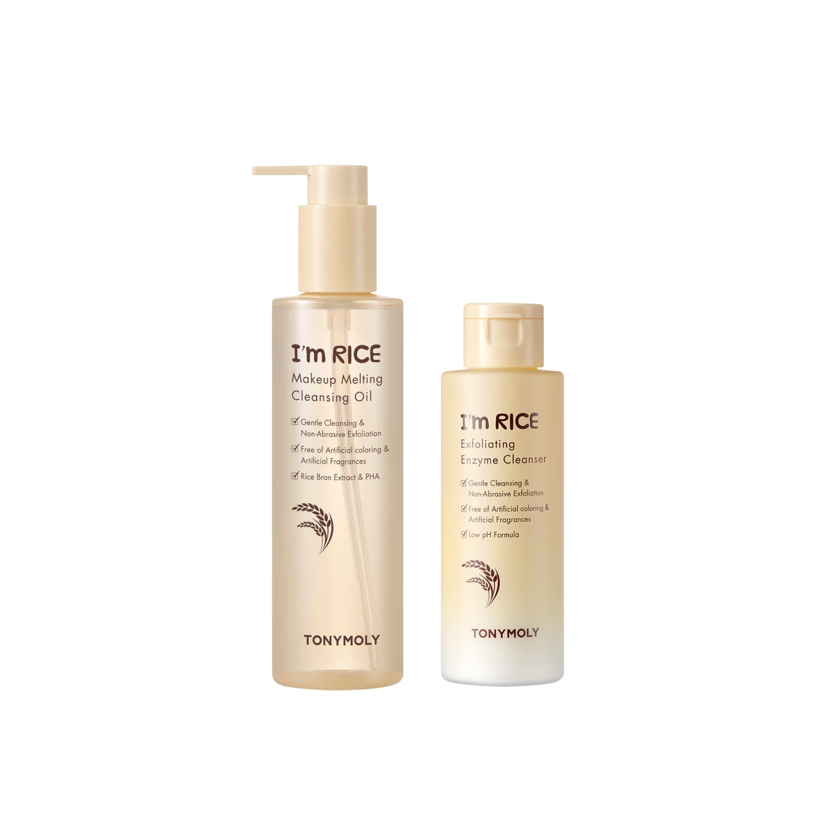 Rice Double Cleanse Duo Set by Tony Moly