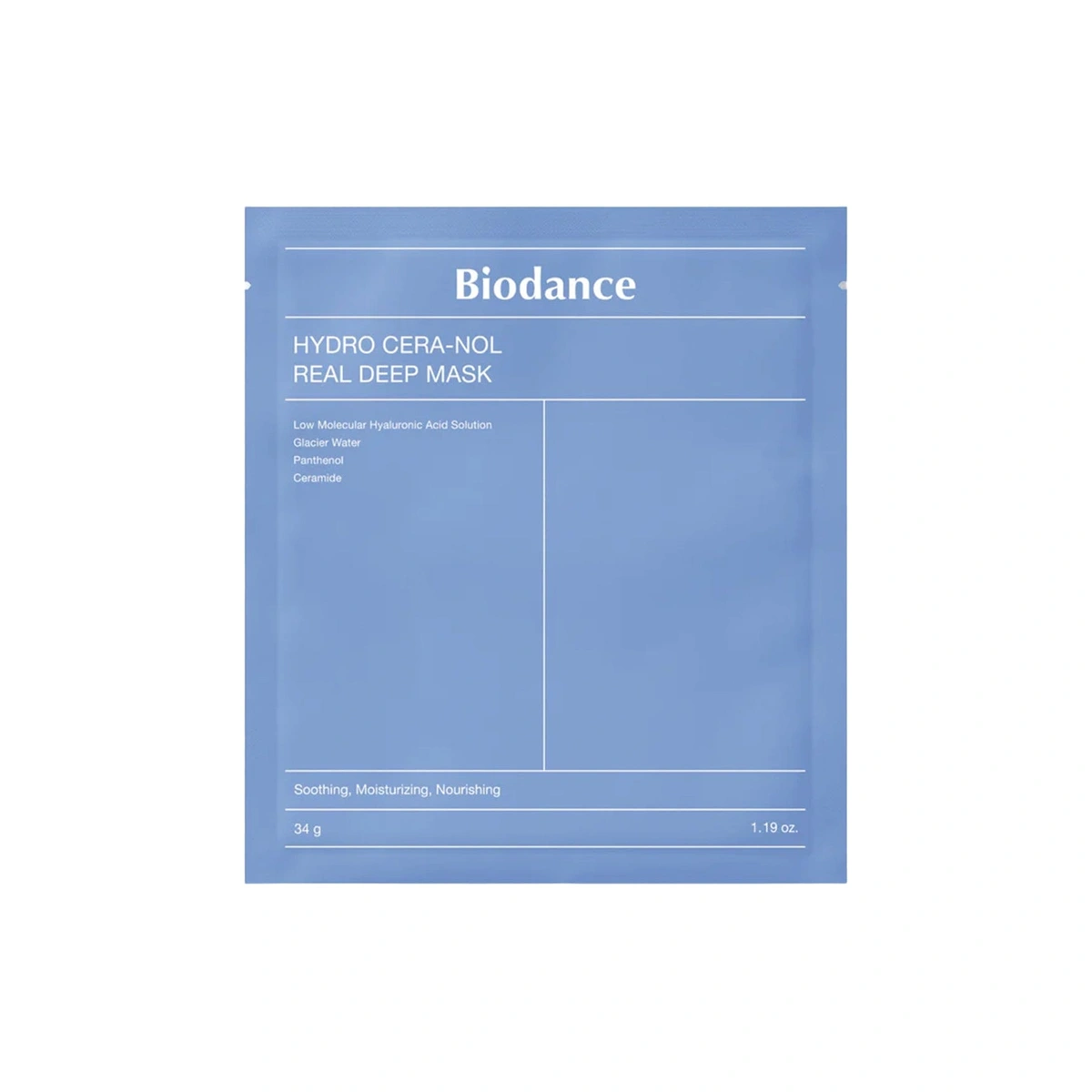 Hydro Cera Nol Real Deep Mask 4 Pack by Biodance