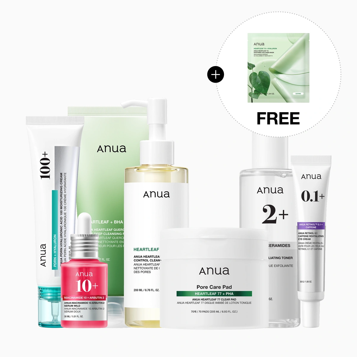 7 Day Pore Refine Routine Set by Anua