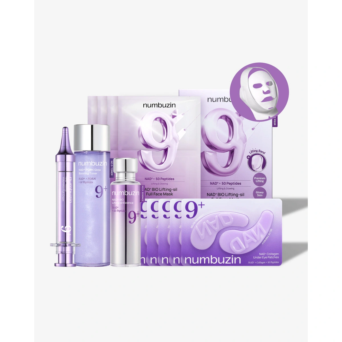 No 9 Ultimate Lifting Set 5 Items by Numbuzin