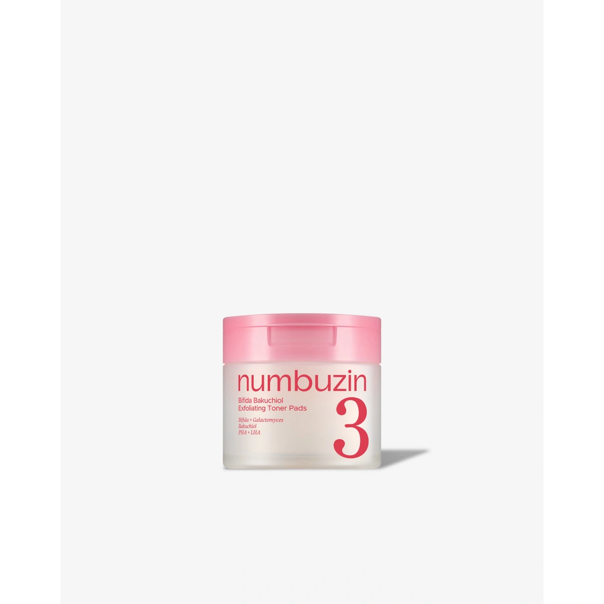 No 3 Bifida Bakuchiol Exfoliating Toner Pads by Numbuzin
