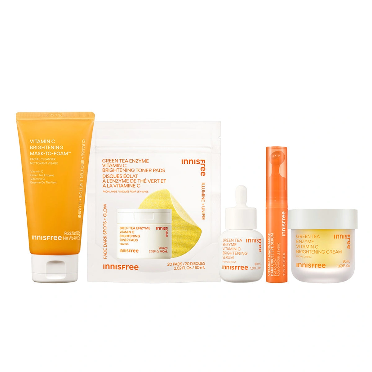 The Korean Brightening Collection by Innisfree